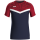 Jako Iconic poliester majica kratkih rukava — tamno plava/tamno crvena_EliteSport