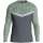 Jako Iconic sweat majica dugih rukava — sivo zelena/siva_EliteSport
