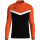Jako Iconic ziptop majica dugih rukava – narančasta/crna_EliteSport