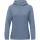 Jako Pro Casual ziptop majica s kapuljačom – prljavo plava_EliteSport