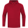 Jako Pro Casual ziptop majica s kapuljačom – tamno crvena_EliteSport