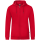 Jako Organic jakna s kapuljačom – crvena_EliteSport
