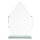 Stakleni trofej Apex s prezentacijskom kutijom - personalizirani trofej
