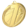 Metalna medalja Ordinalis s oznakom plasmana 60x48mm_EliteSport
