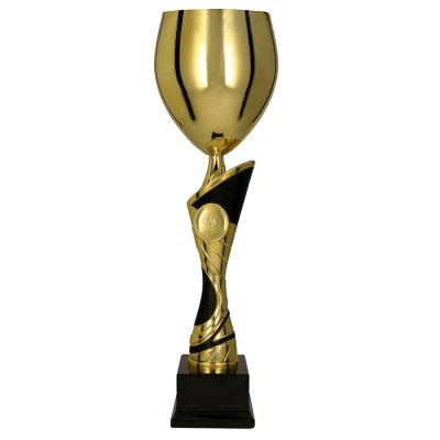 Zlatno-crni metalni pehar EMIRA BK_EliteSport