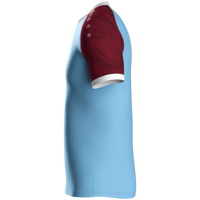 Jako Iconic dres kratkih rukava - svijetlo plava/bordo_EliteSport