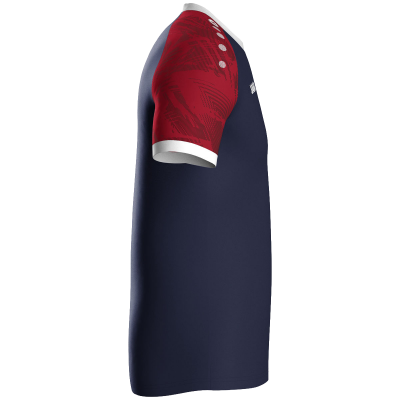 Jako Iconic dres kratkih rukava - tamno plava/chili crvena_EliteSport