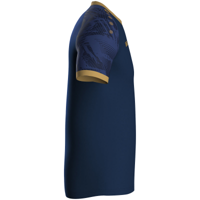 Jako Iconic dres kratkih rukava - tamno plava/zlatna_EliteSport