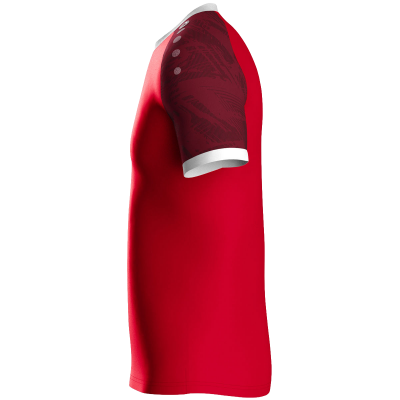 Jako Iconic dres kratkih rukava — crvena/bordo_EliteSport