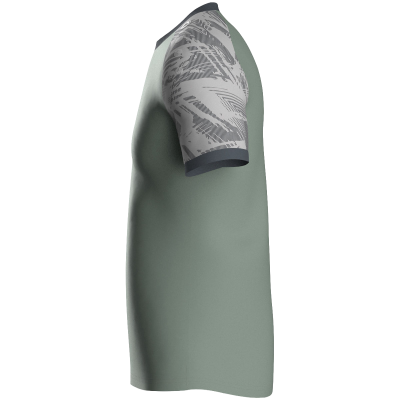 Jako Iconic dres kratkih rukava — sivo zelena/siva_EliteSport