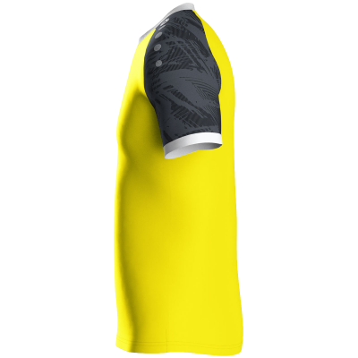 Jako Iconic dres kratkih rukava — žuta/crna_EliteSport