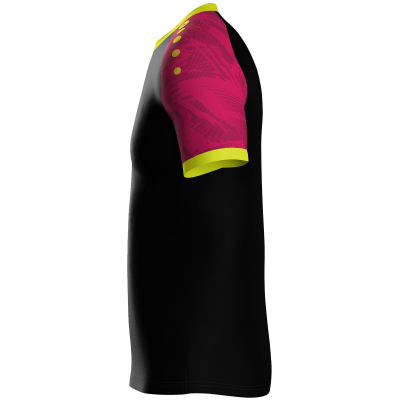 Jako Iconic dres kratkih rukava - crna/pink/neon žuta_EliteSportJako Iconic dres kratkih rukava - crna/pink/neon žuta_EliteSport