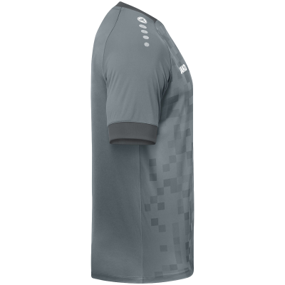 Jako Pixel dres kratkih rukava — tamno siva_EliteSport