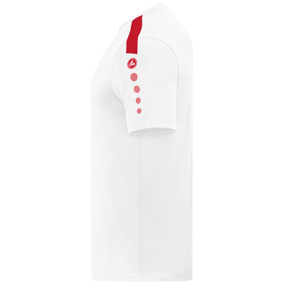 Jako Power dres kratkih rukava — bijela/crvena_EliteSport