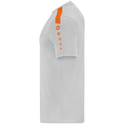 Jako Power dres kratkih rukava — svijetlo siva/narančasta_EliteSport