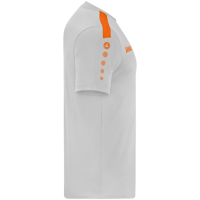 Jako Power dres kratkih rukava — svijetlo siva/narančasta_EliteSport