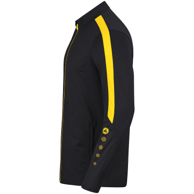 Jako Power poliester jakna – crna/žuta_EliteSport