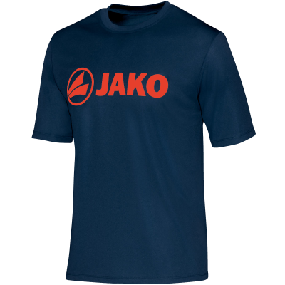 Jako Promo dres kratkih rukava — tamno plava/narančasta_EliteSport