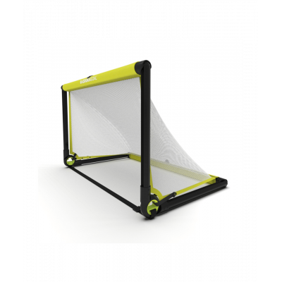 Bazookagoal Teleskopski Gol - 120 × 75 cm Žuto bijeli - Funino Nogometni Mini Gol