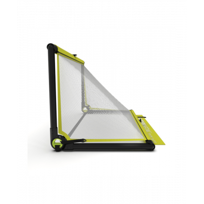 Bazookagoal Teleskopski Gol - 120 × 75 cm Žuto bijeli - Funino Nogometni Mini Gol