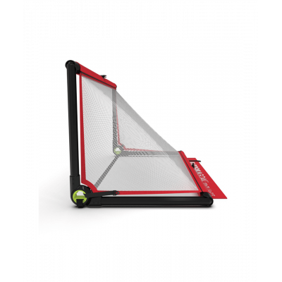 Bazookagoal Teleskopski Gol - 120 × 75 cm Crveno-bijeli - Funino Nogometni Mini Gol