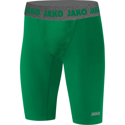 Jako Compression kratke tajice – zelena_EliteSport