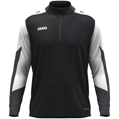 Jako Dynamic ziptop majica dugih rukava – crna_EliteSport