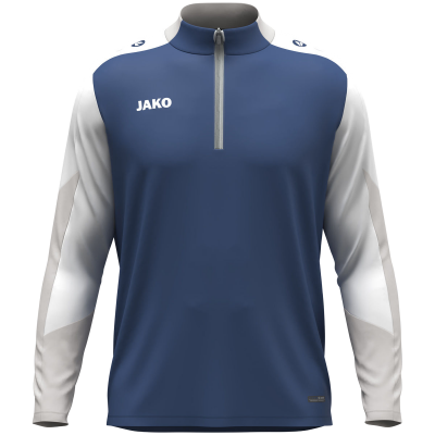 Jako Dynamic ziptop majica dugih rukava – grafitno plava_EliteSport