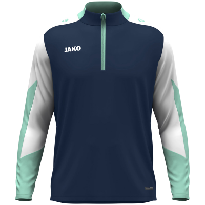Jako Dynamic ziptop majica dugih rukava – tamno plava_EliteSport