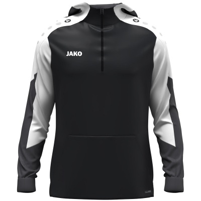 Jako Dynamic ziptop majica s kapuljačom – crna_EliteSport