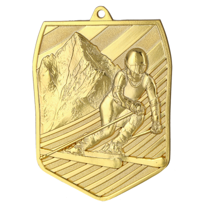 Skijaška medalja Alpina s motivom skijaša 78x61mm_EliteSport