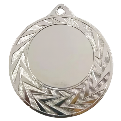 Metalna medalja Victora s lovorovim rubom 40mm_EliteSport