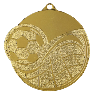 Nogometna medalja Golazo s motivom lopte i mreže 60mm_EliteSport
