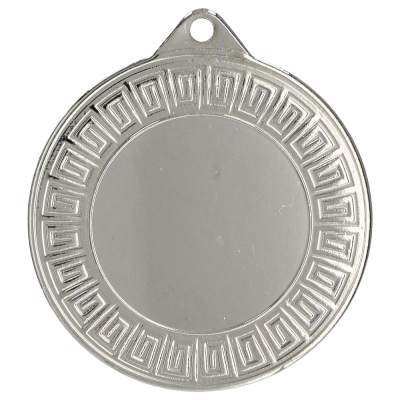 Metalna medalja Meandra s ornamentiranim rubom 40mm_EliteSport