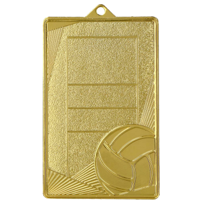 Odbojkaška medalja Setpoint s motivom terena i lopte 70x45mm_EliteSport