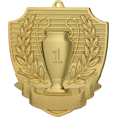 Metalna medalja Victoris s peharom i oznakom plasmana 70mm_EliteSport