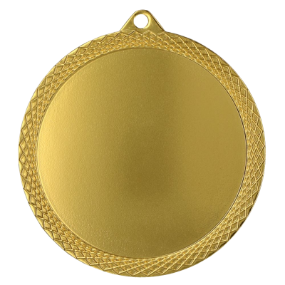 Metalna medalja Cordis s pletenim rubom 60mm_EliteSport