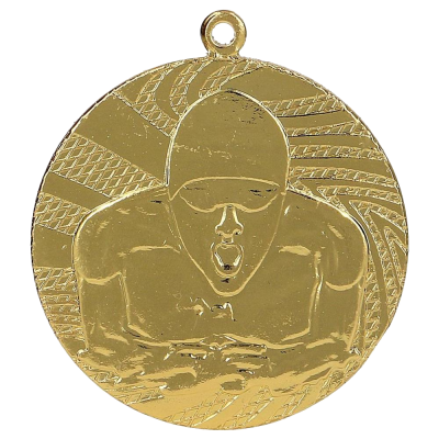 Plivačka medalja Aqualis s motivom plivača 40mm_EliteSport