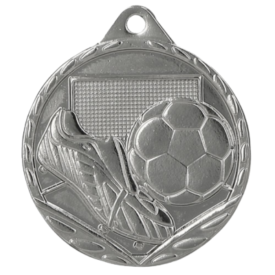 Nogometna medalja Goalis s motivom lopte i gola 32mm_EliteSport