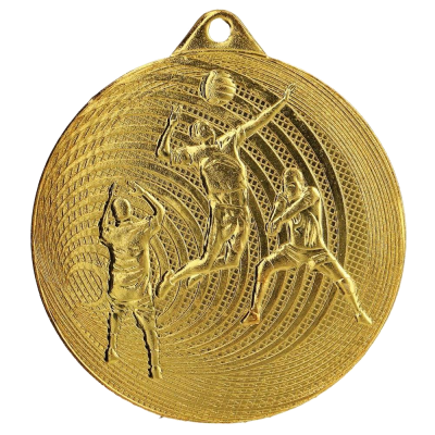 Odbojkaška medalja Elevate s motivom odbojke 70mm_EliteSport