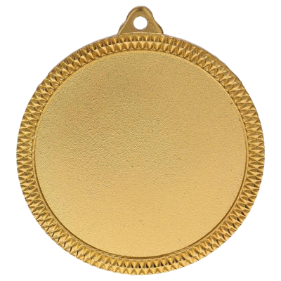 Metalna medalja Corona s dekorativnim rubom 60mm_EliteSport