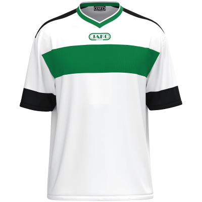 Jako Club 92 dres kratkih rukava — bijela/zelena_EliteSport