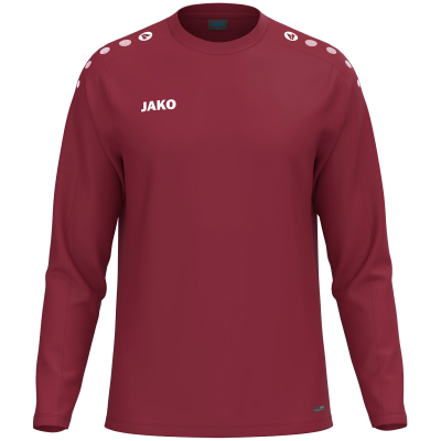 Jako One majica dugih rukava — bordo_EliteSport