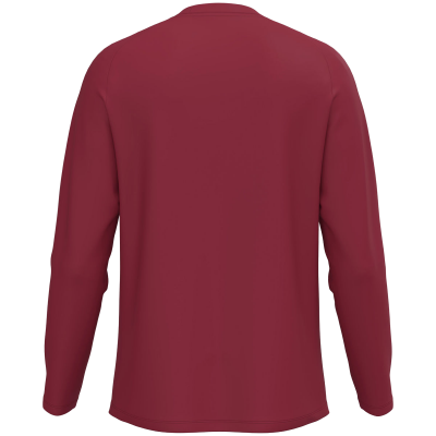 Jako One majica dugih rukava — bordo_EliteSport