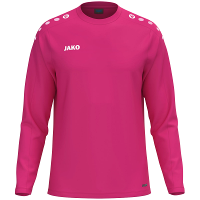 Jako One majica dugih rukava — žarko roza_EliteSport