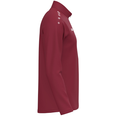 Jako One ziptop majica dugih rukava – bordo_EliteSport