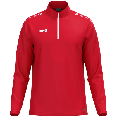 Jako One ziptop majica dugih rukava – crvena_EliteSport