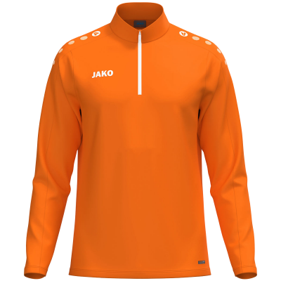 Jako One ziptop majica dugih rukava – narančasta_EliteSport