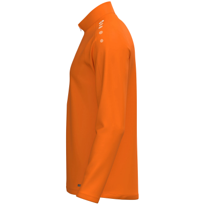 Jako One ziptop majica dugih rukava – narančasta_EliteSport