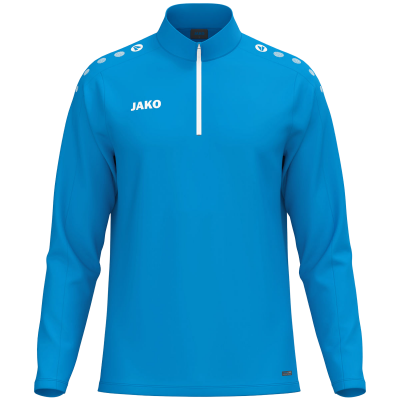 Jako One ziptop majica dugih rukava – nebesko plava_EliteSport